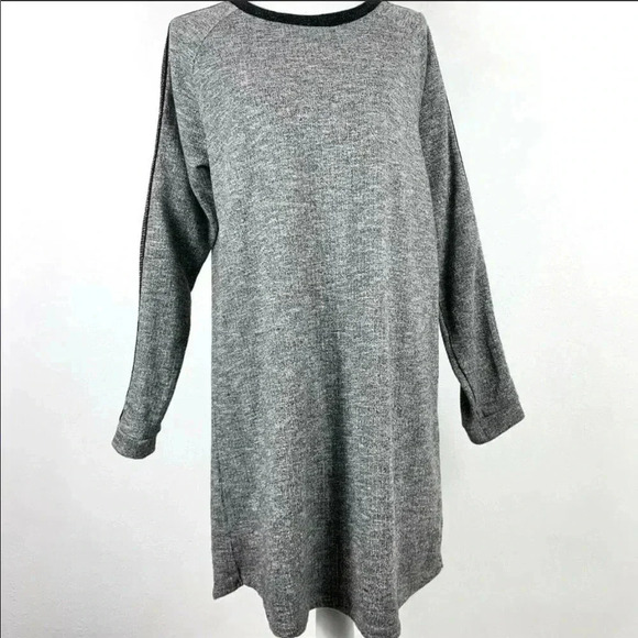Scotch & Soda Grey and Metallic Long Sleeve Dress​​ - Picture 2 of 14
